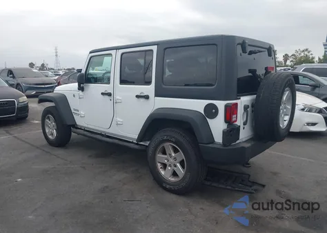 2016 Jeep Wrangler Unlimited Sport z USA, uszkodzony, nr VIN 1C4BJWDGXGL288408